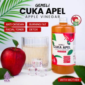 Cuka Apel Organik With Mother 500ml